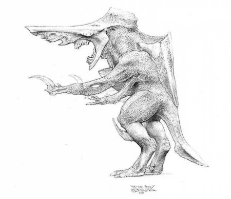 Кловерфилд монстро концепт арт