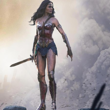 Gal gadot wonder woman concept