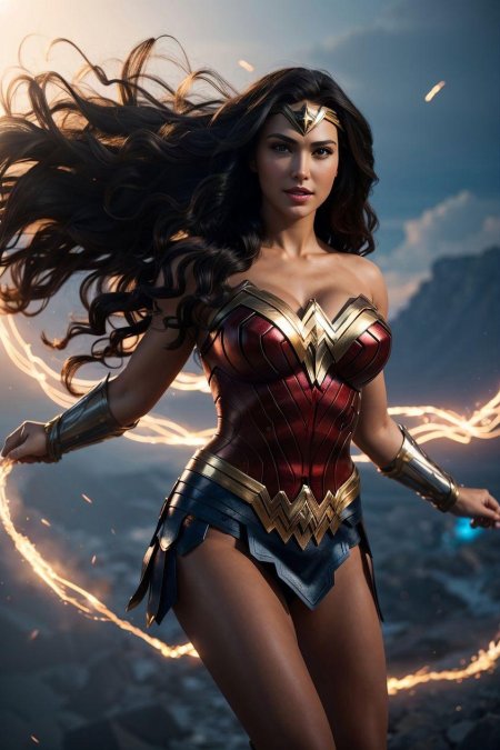 Женщина супергерой