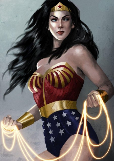 Чудо женщина диана воительница