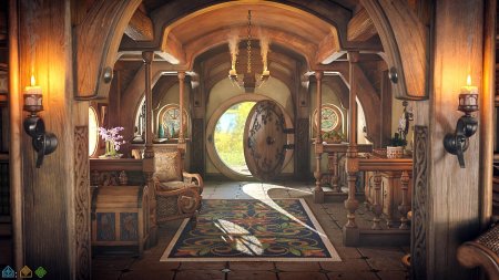 Дом хоббита фэнтези