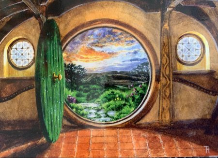 Дом хоббита из властелина колец