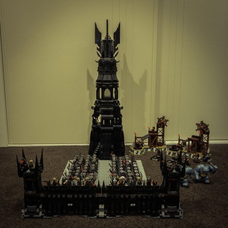 Лего властелин колец башня саурона