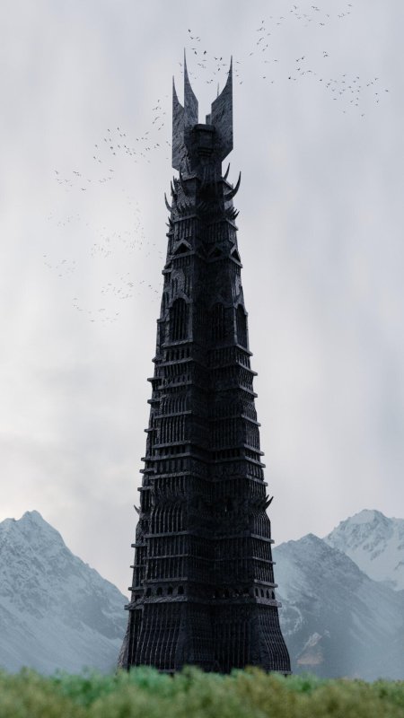 Властелин колец башня ортханк