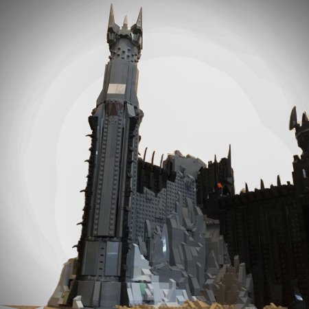 Лего властелин колец башня саурона