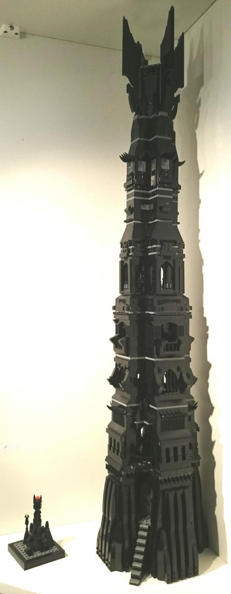 Лего властелин колец изенгард башня