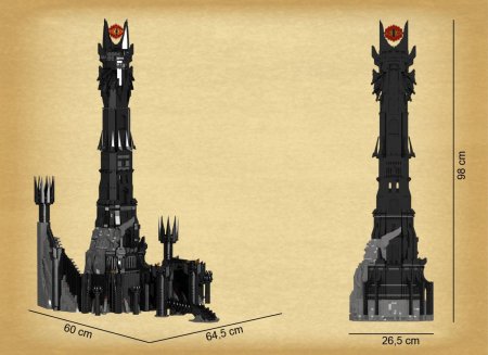 Башня саурона из властелина колец