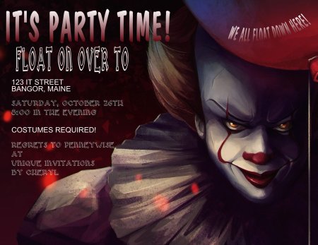 Клоун пеннивайз 2017