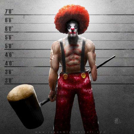 Брутальный клоун