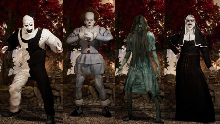 Персонажи из ужастиков