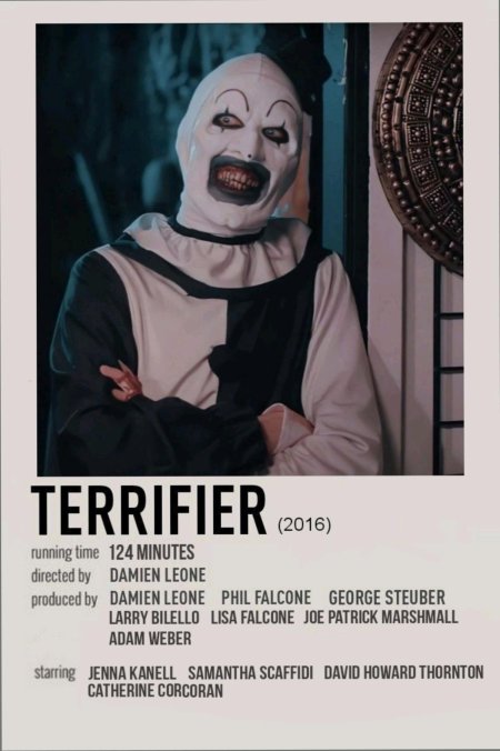 Art the clown terrifier