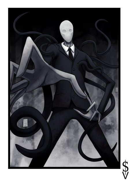 Слендермен арт