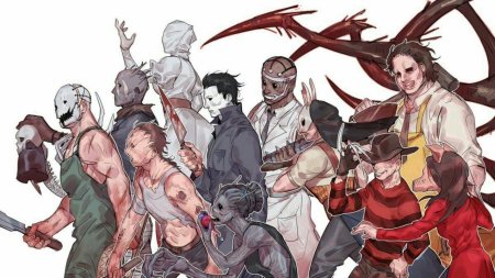 Dead by daylight маньяки арт