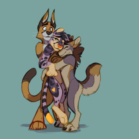 Фурри арт милые