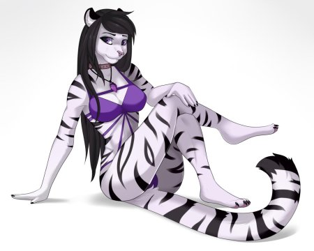 Фурри тигрица