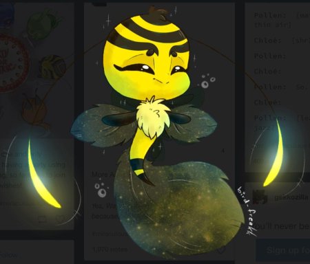 Квами леди пчелы