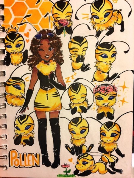 Квами пчелы из леди баг