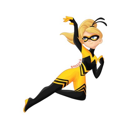 Леди пчела из баг и супер кот