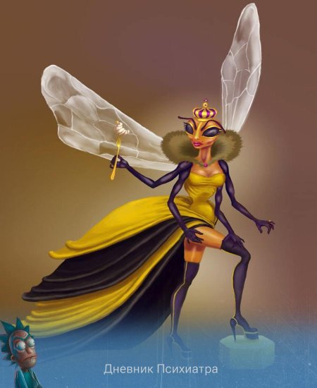 Девушка пчела