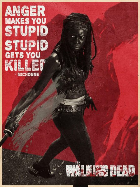 The walking dead michonne