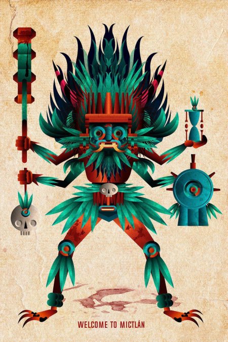 Бог ацтеков миктлантекутли