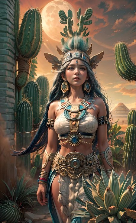 Индейская девушка