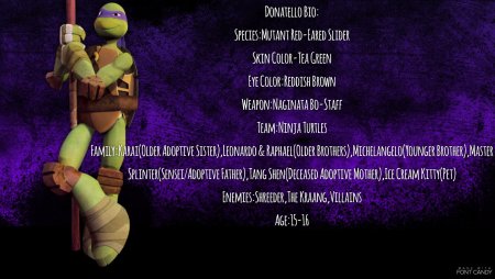 Донателло черепашки ниндзя 2012