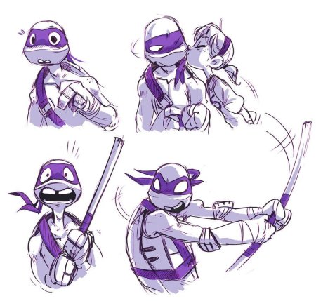 Черепашки ниндзя 2012 донни