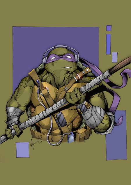 Донателло киборг черепашки ниндзя
