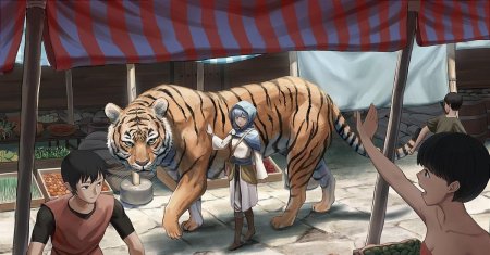 Полнометражка аниме тигр
