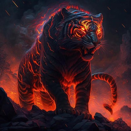 Тигр огненный