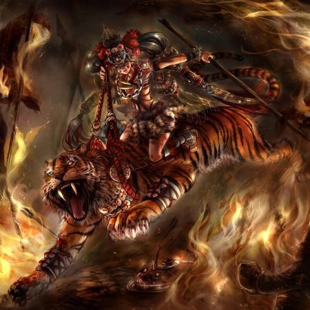 Ракшас оборотень-тигр воин