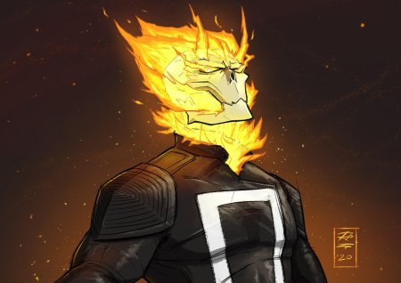 Призрачный гонщик робби рейес