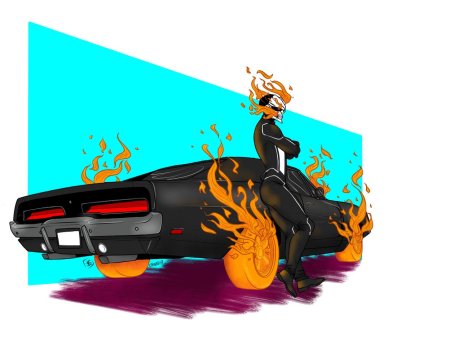 Призрачный гонщик робби рейес