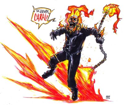 Призрачный гонщик джонни блейз в полный рост