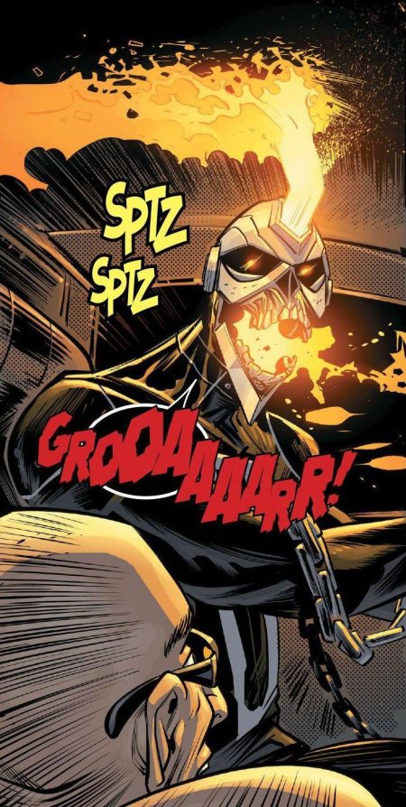 Призрачный гонщик марвел