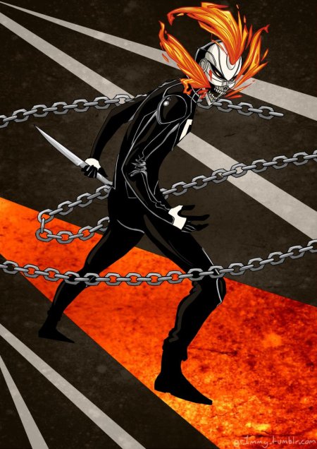 Призрачный гонщик робби рейес