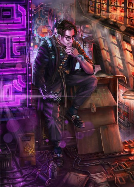 Брюс бетке киберпанк