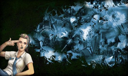 Киберпанк арт