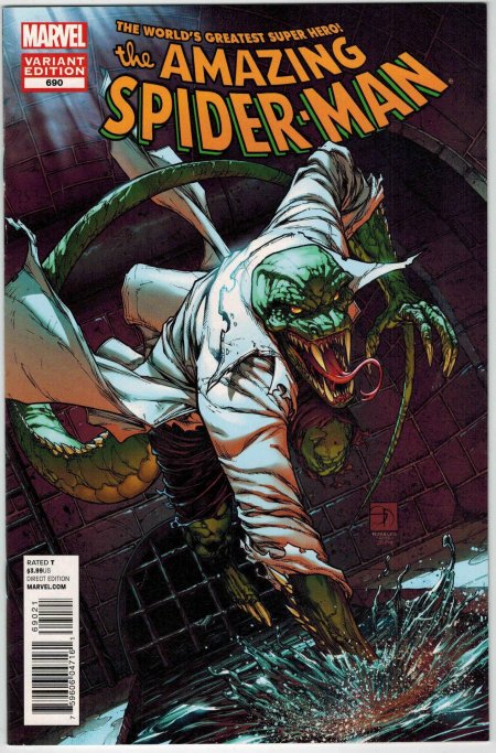 Ящер из человека паука