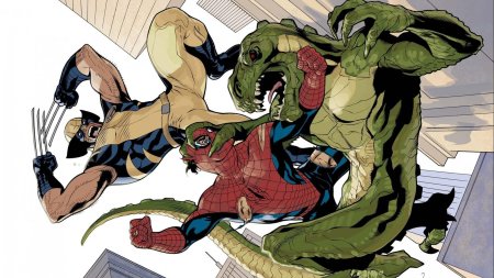 Ящер марвел человек паук