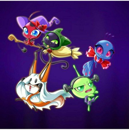 Все квами из леди баг и супер кот с именами