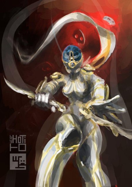 Варфрейм фрост арт