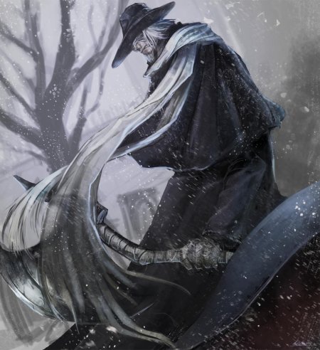 Отец гаскойн bloodborne арт
