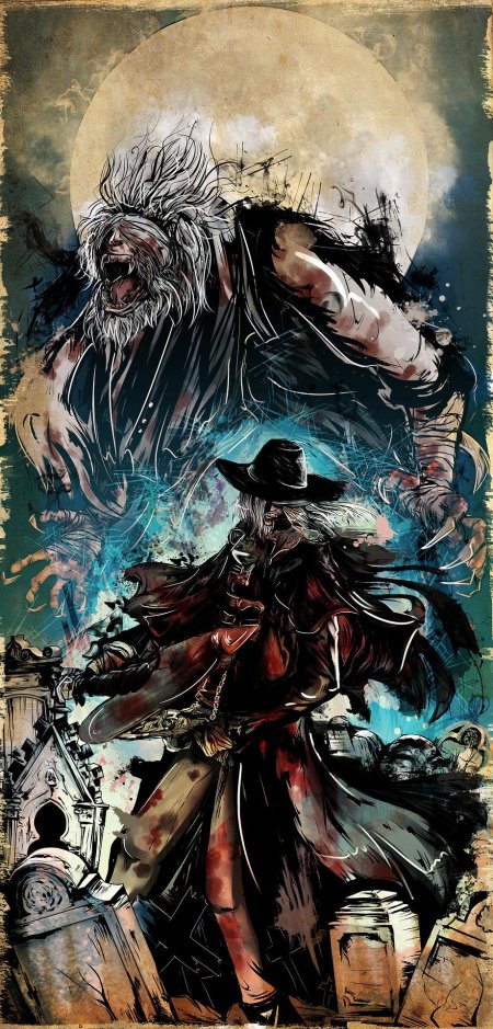 Bloodborne отец гаскойн