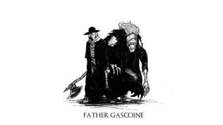 Bloodborne отец гаскойн