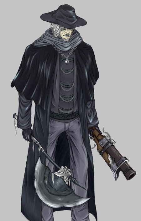 Отец гаскойн bloodborne арт