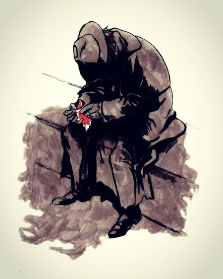 Прокаженный нищий bloodborne