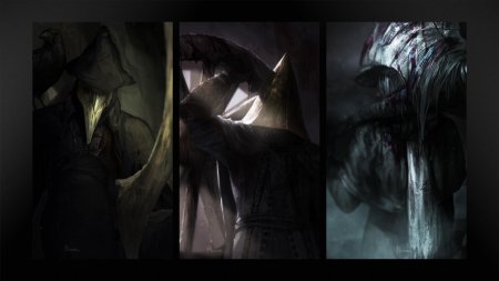 Отец гаскойн bloodborne арт