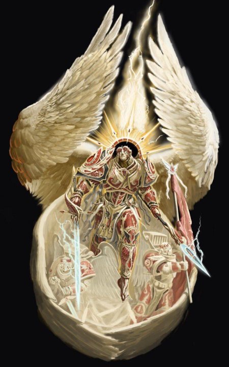 Сангвиний примарх кровавых ангелов